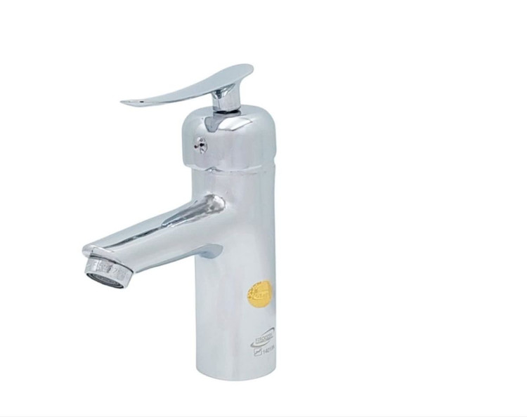 شیر روشویی رویال کروم فیروزه